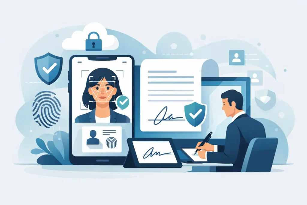 Validación de identidad digital para firmar seguro